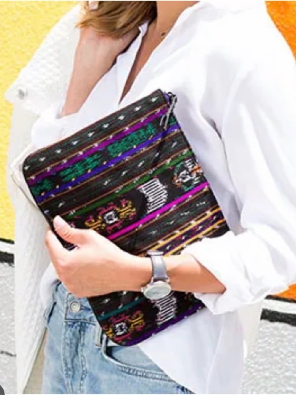 Rebecca Minkoff x The Honest Company Guatemalan Pouch Purse